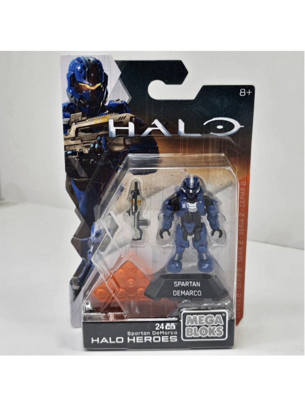 SEALED Mega Bloks Halo Heroes Spartan DeMarco Series 2 24pcs 2015 DPJ79 DKW59